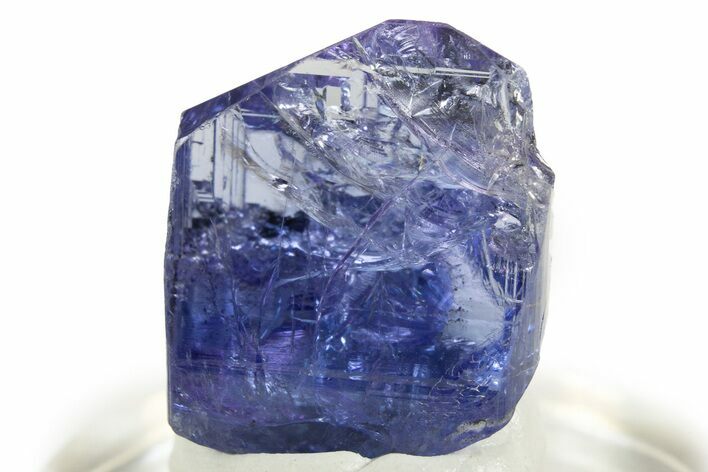 Brilliant Blue-Violet Tanzanite Crystal -Merelani Hills, Tanzania #323701